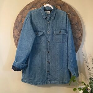 Alaska 1959 Quilted Lined Denim Shacket